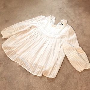 White peasant top Universal Thread